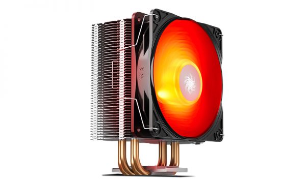 Cooler Deepcool Gammaxx 400 V2 - Rojo