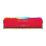 Crucial Ballistix RGB - DDR4 3200 MHz - 16GB - Rojo
