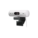 Webcam Logitech BRIO 500 FULL HD - OFF WHITE - Aslan Store Uruguay