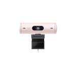 Webcam Logitech BRIO 500 FULL HD - ROSE - Aslan Store Uruguay